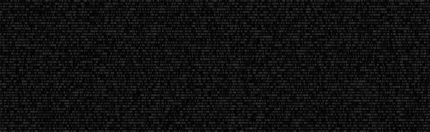 Binary code black and white background with two binary digits 0 and 1 on black background Algorithm