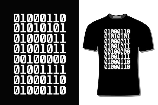 Binary Code Computer Programmer Design