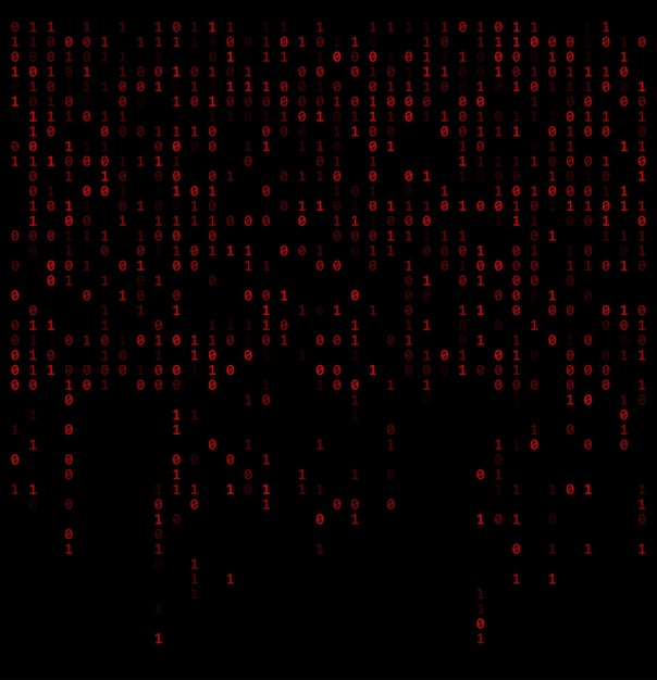 binary digits falling background abstract 01 wallpaper