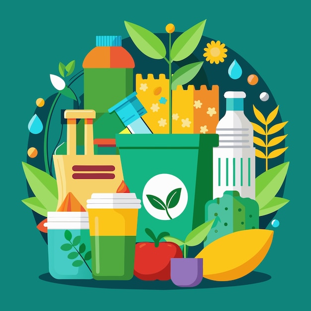 biodegradable vector graphics illustration EPS source file format lossless scaling icon design
