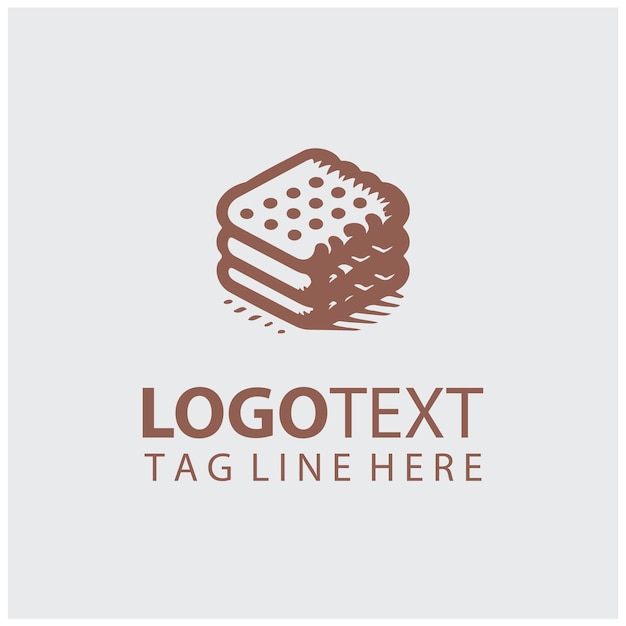Biscuit logo vector illustrations