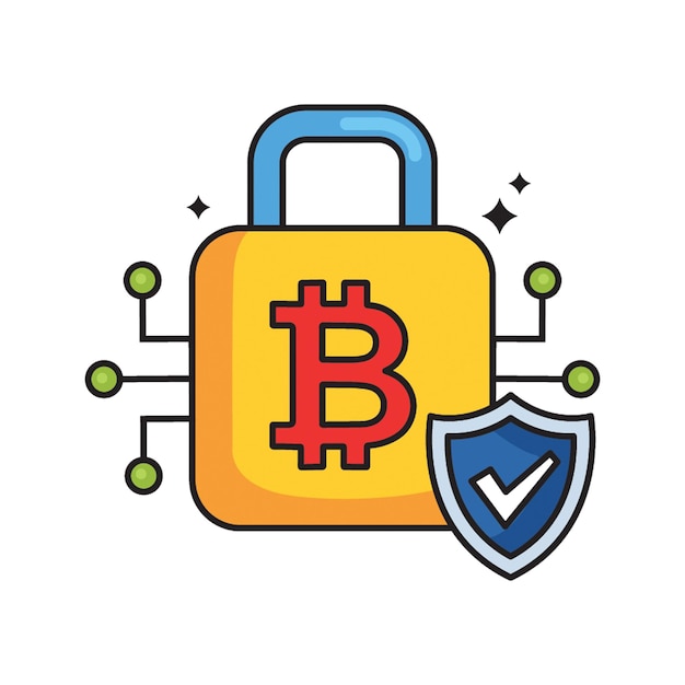 Bitcoin Padlockb Icon