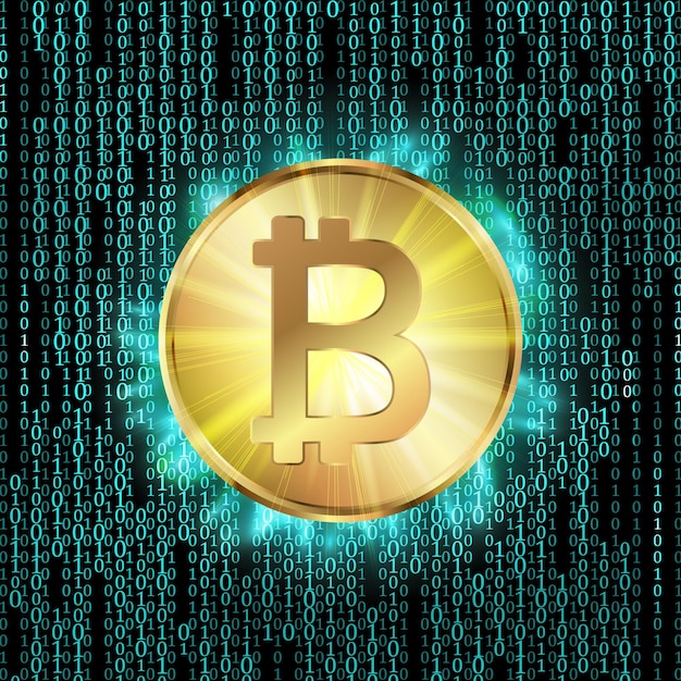 Bitcoin symbol icon Crypto payment