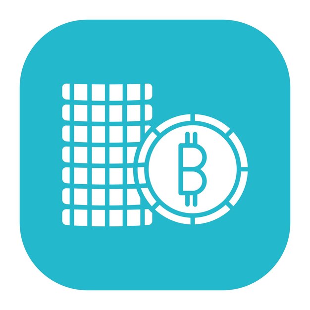 Bitcoin Vektör İllüstrasyonu