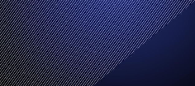 Blå abstrakt linje bakgrund banner vektorbildsdesign
