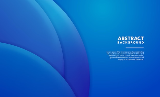 Blå gradient abstrakt baggrund