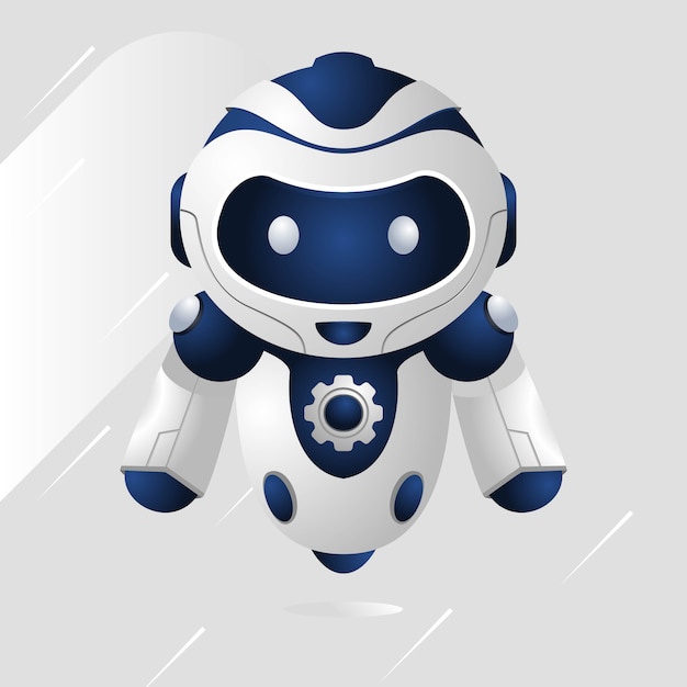 Blå Robot