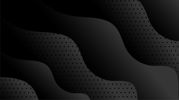 black abstract background with diagonal lines vector illustration