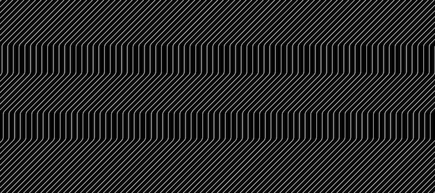 Black abstract background with diagonal white line pattern