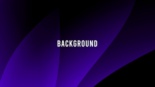 Black abstract background with iris blue purple gradient mesh Fantasy petals