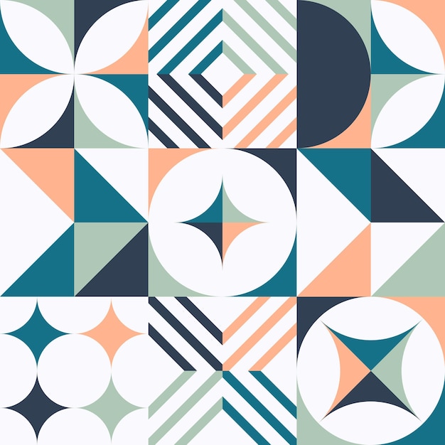 black and blue colourful abstract geometric shape vector illustration
