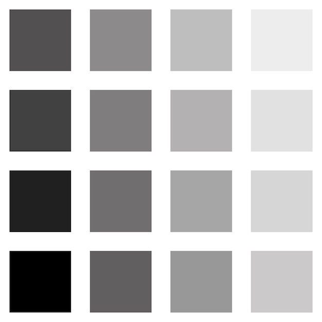 Black and graysquare checkered gradient background or texture