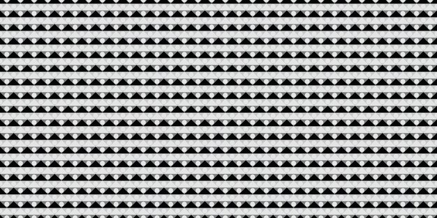 Black and white abstract geometric seamless pattern background