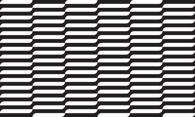 Black and white abstract pattern