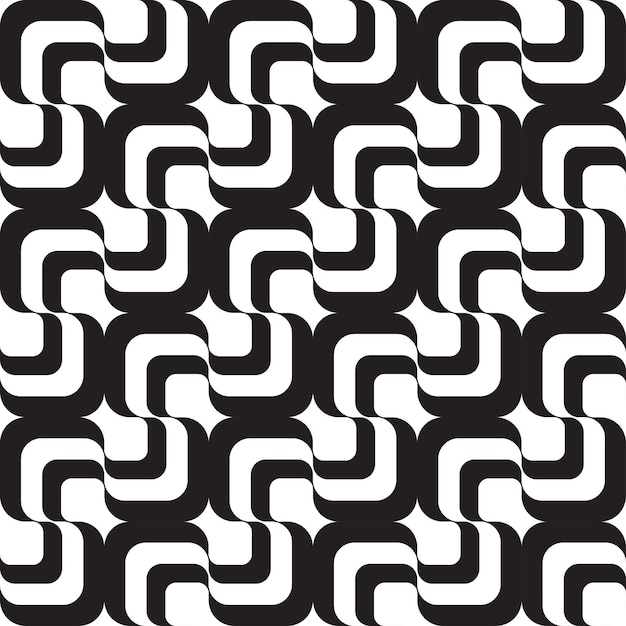 Black and white chevron seamless background