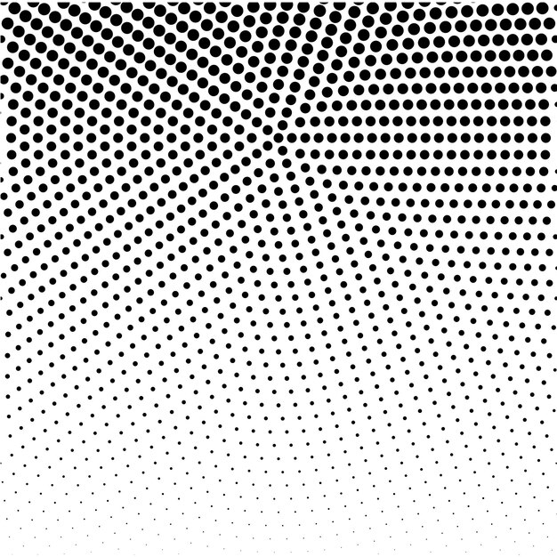 black and white halftone pattern background