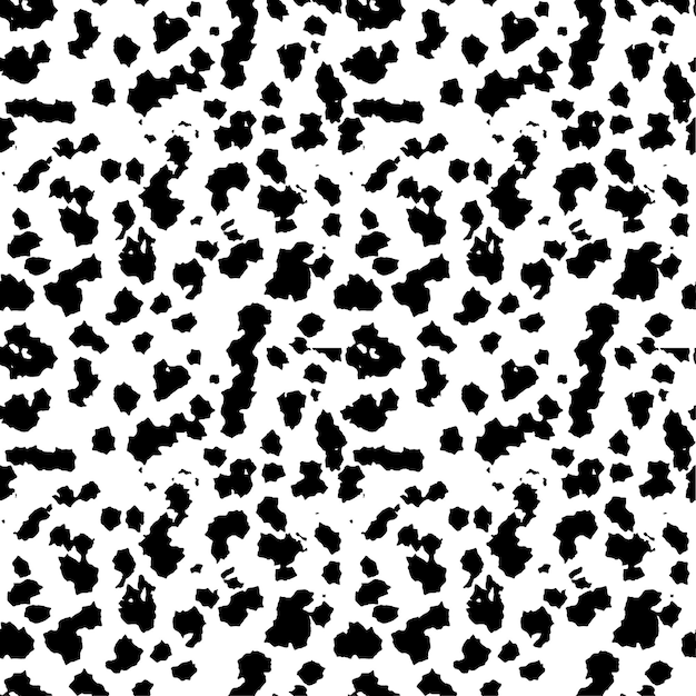 black and white hand drawn simple ink brush stroke seamless pattern vector illustration for background bed linen fabric wrapping paper scrapbooking