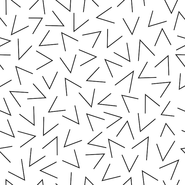 Black And White Letter V Pattern Background
