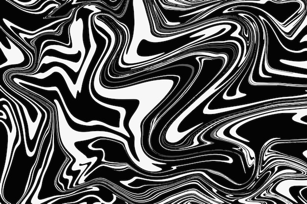 Black And White Liquify abstract background