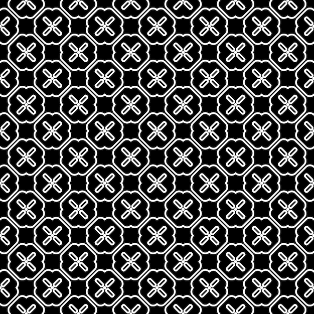 black and white seamless abstract pattern background and backdrop grayscale ornamental design mosaic ornaments vector graphic illustration eps10