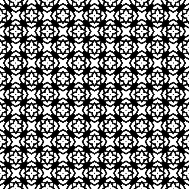 black and white seamless abstract pattern background and backdrop grayscale ornamental design