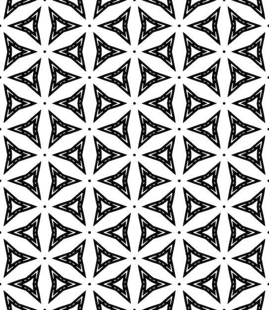 black and white seamless abstract pattern background and backdrop grayscale ornamental design
