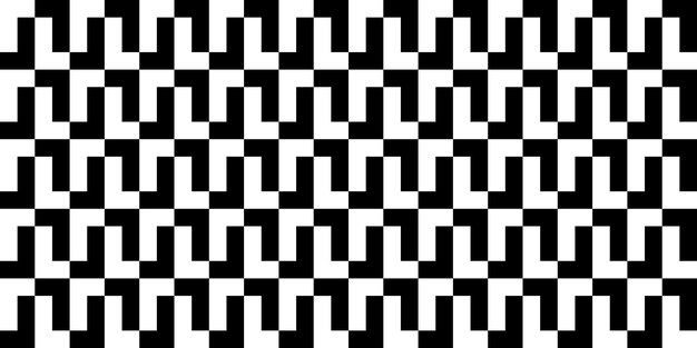 Black And White Seamless Abstract Pattern Vector Illustration