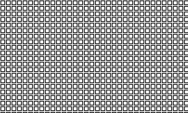 Black and White Square Grid Pattern