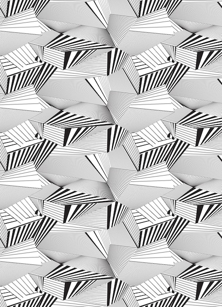 black and white vector pattern jersey