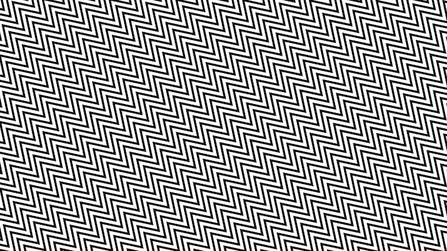 black and white zig zag pattern background for fabric style or texture element