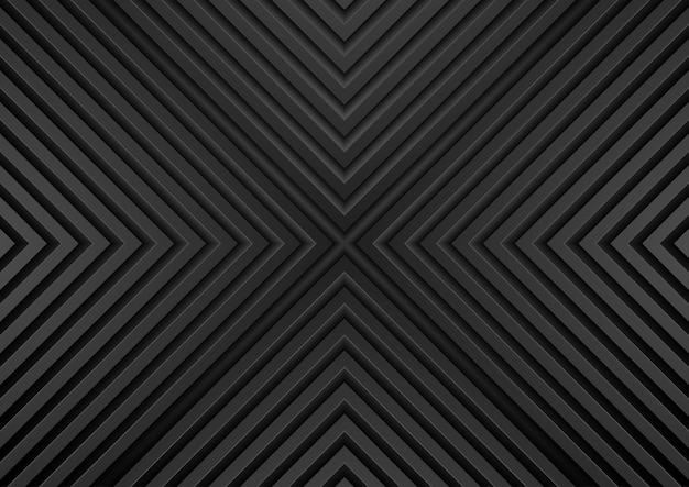 black arrows abstract technology striped background