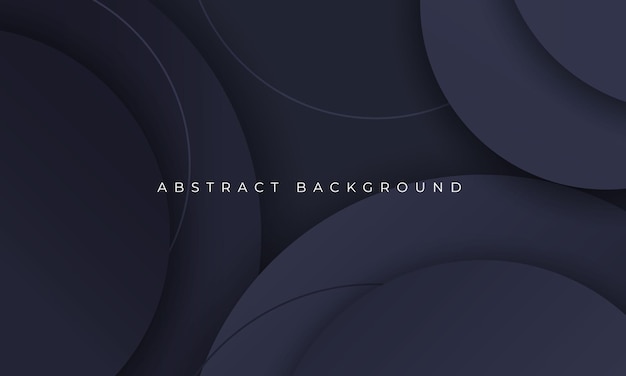 black circle abstract background design template