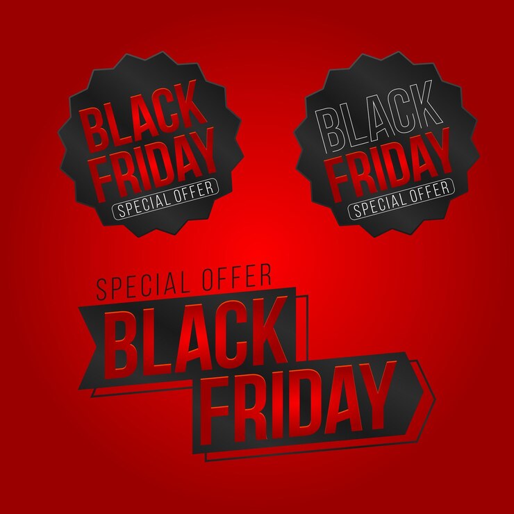 Black friday sale banner discount