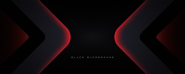 black modern texture background with red light decorative design