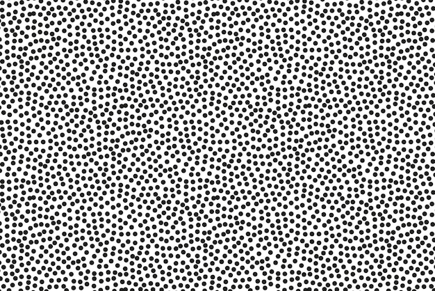 black polka dot pattern on transparent background straight dot pattern for backdrop and wallpaper template simple classic polka dot texture polka background vector illustration eps 10