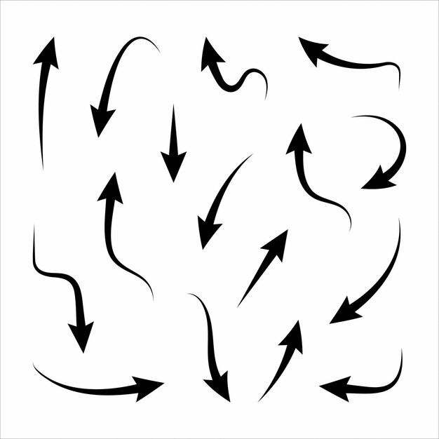 Black Sharp Arrows Collection
