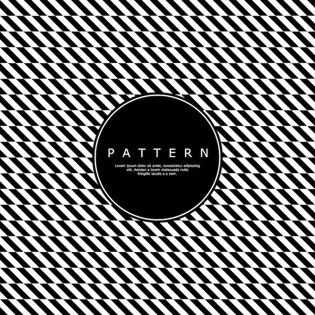 black stripe line geometric abstract seamless pattern.