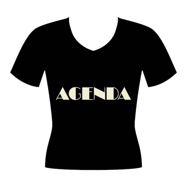 black t shirt design and vector mockup design