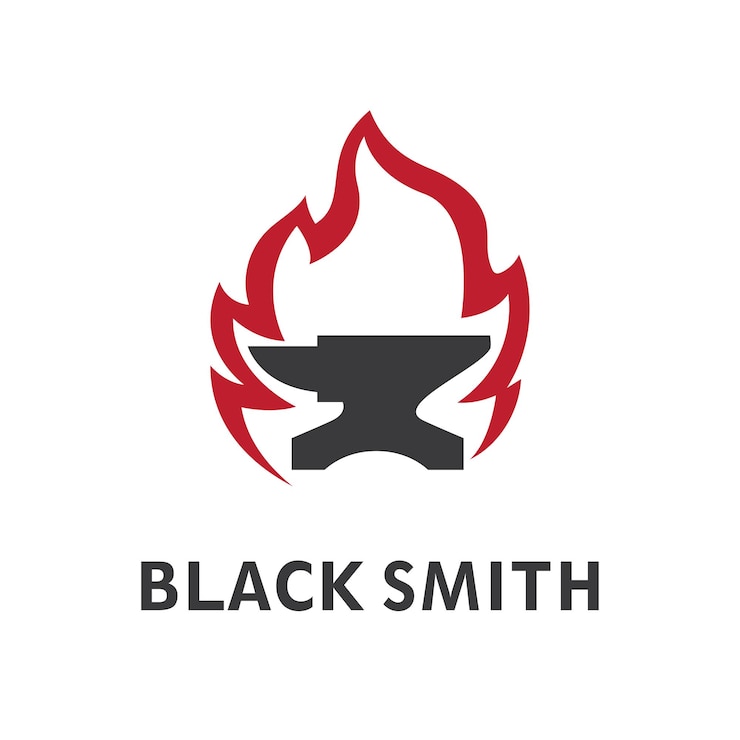 Vektör blacksmith illustration vector