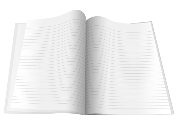 Blank notepad