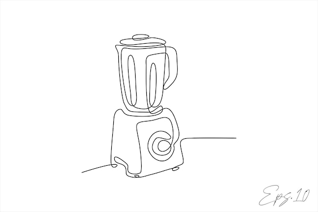 blender isolated on white background