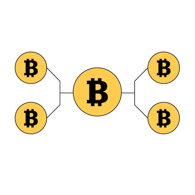 Blockchain Cryptocurrency Financial Technology Icon