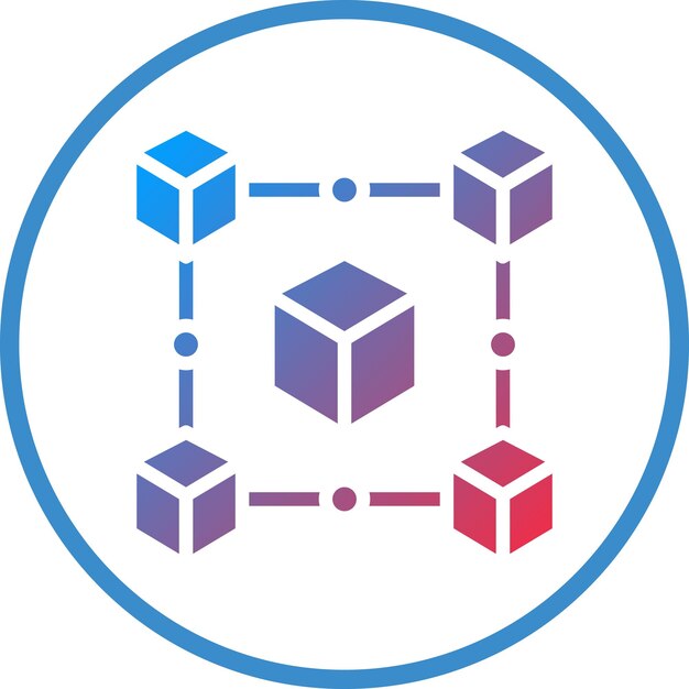 Blockchain Icon Style
