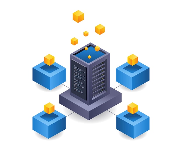 Blockchain technology server network management