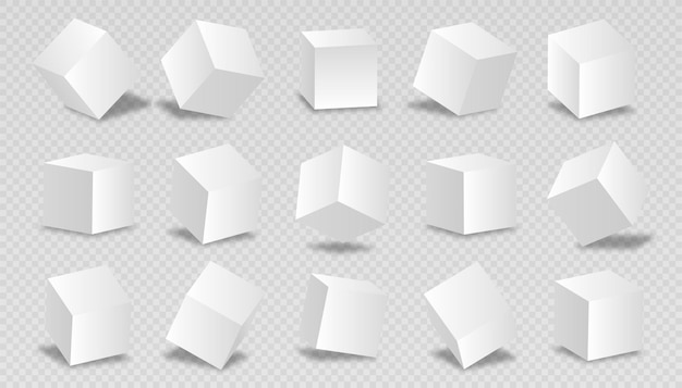 Blocks d modeling white
