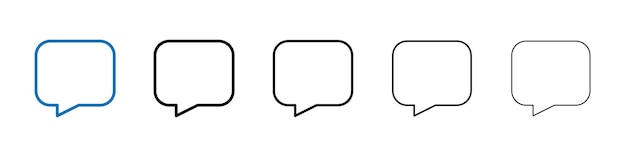 Blog icon Outline vector logo for web ui