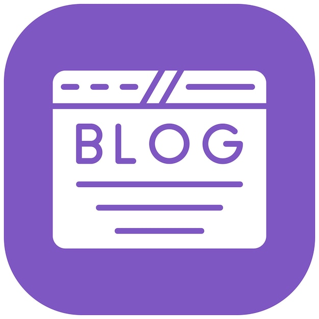 Blog Vector Illustration Style