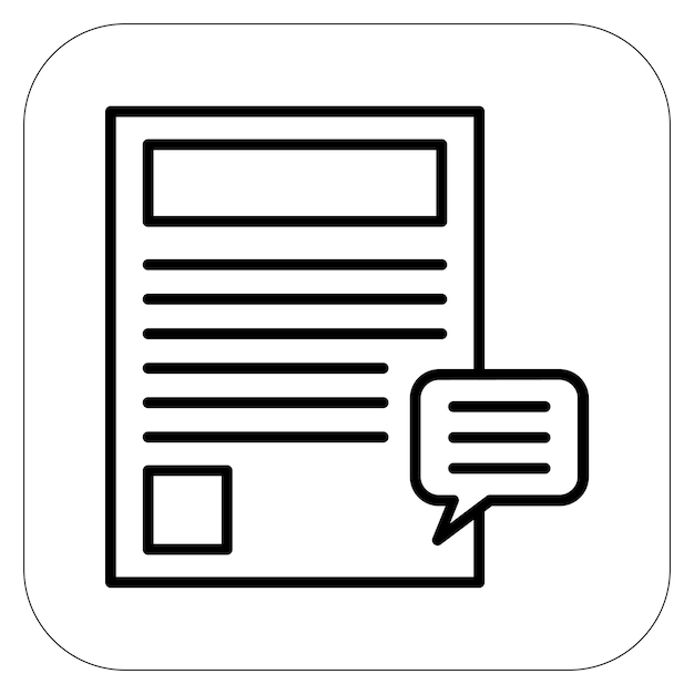Blog Vector Illustration