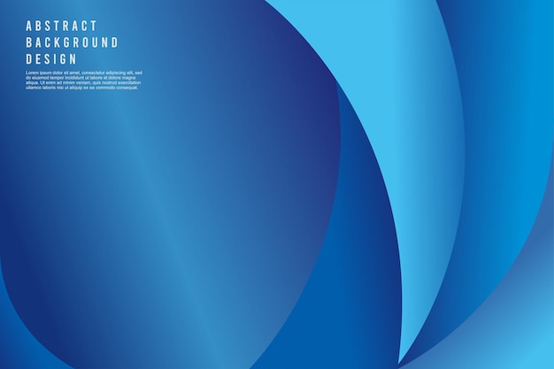 Blue abstract background for wallpaper banner poster