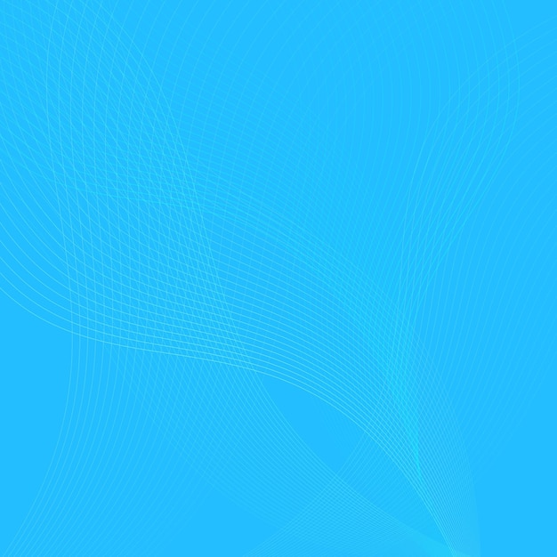 blue abstract background with smooth lines vector illustration for your design